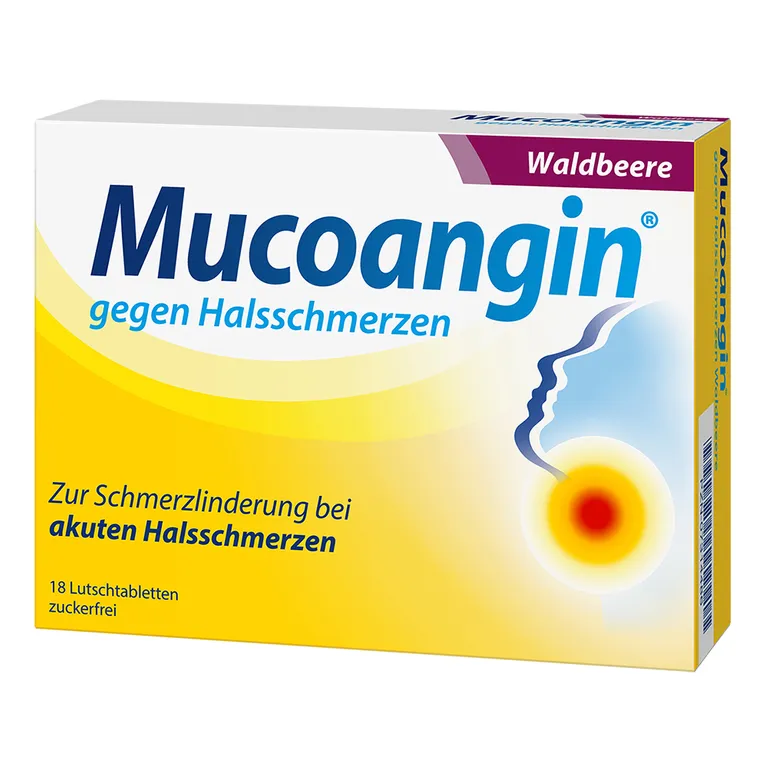 Shopapotheke Mucoangin® Waldbeere 20 Mg Halsschmerzen Lutschtabletten