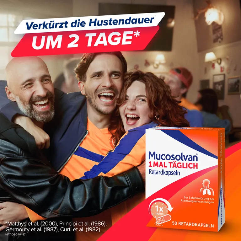 Shopapotheke MUCOSOLVAN 1x Täglich Retardkapseln Schleimlöser Bei Husten