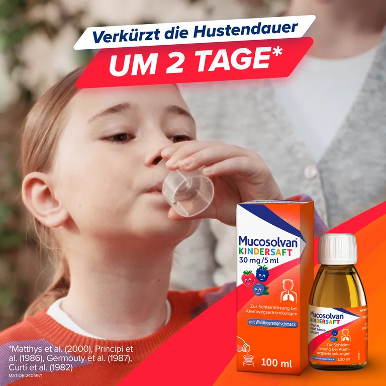 Shopapotheke MUCOSOLVAN Kindersaft Schleimlöser Bei Husten Hustenlöser