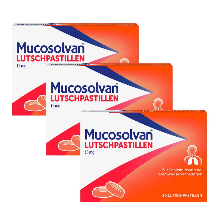 shopapotheke MUCOSOLVAN Lutschpastillen Schleimlöser bei Husten