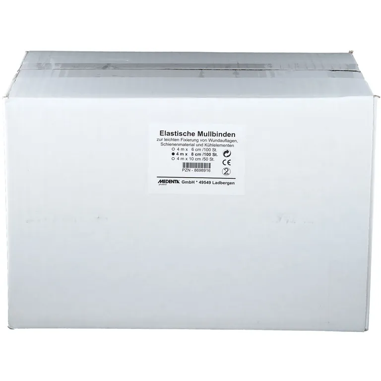 shopapotheke Mullbinde elastisch unsteril 8 cm x 4 m