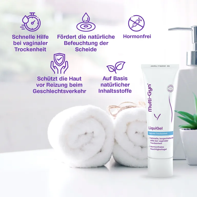 Shopapotheke Multi-Gyn LiquiGel – Zur Behandlung Und Linderung Von Scheidentrockenheit
