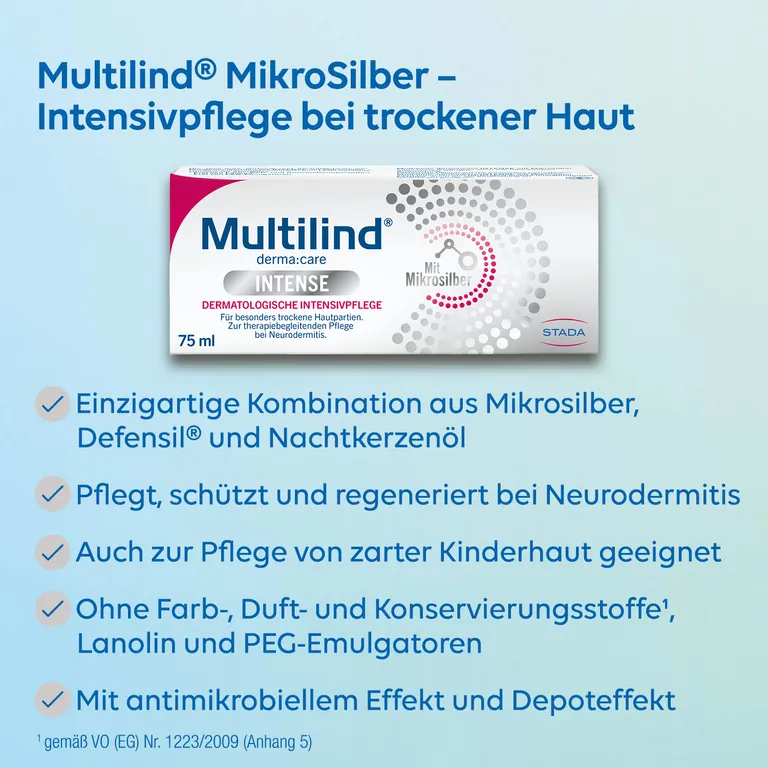Shopapotheke Multilind® MikroSilber Creme Pflege Bei Neurodermitis