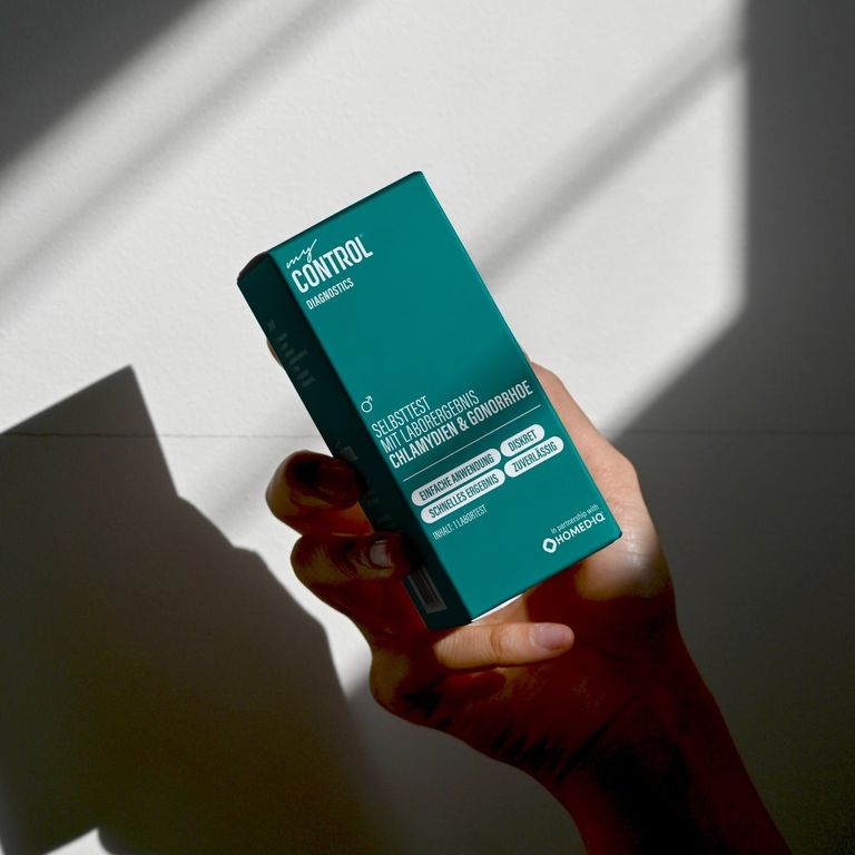 Shopapotheke My Control® Diagnostics Selbsttest Mit Laborergebnis Chlamydien & Gonorrhoe Männer