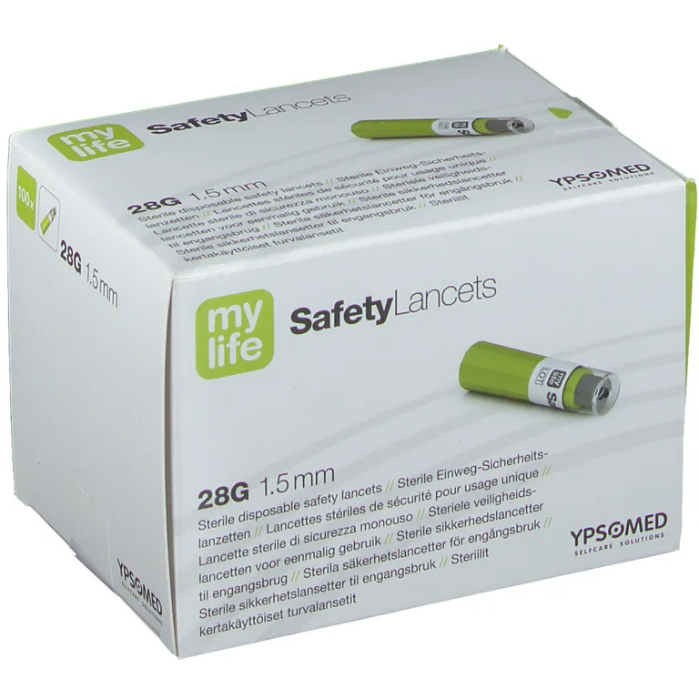 shopapotheke mylife SafetyLancets Comfort Sicherheitsnadeln 28G 1 5 mm