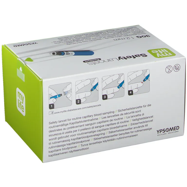 Shopapotheke Mylife SafetyLancets Comfort Sicherheitsnadeln 30G 1 2 Mm