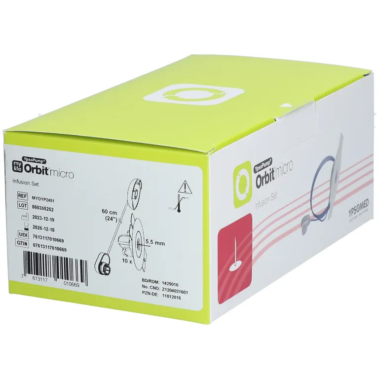 Shopapotheke Mylife™ YpsoPump® ® Orbit®micro 5 5 Mm/60 Cm (24”)