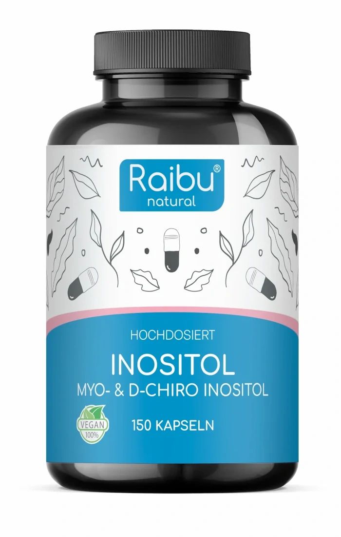 shopapotheke Myo Inositol & D-Chiro Inositol Kapseln Hochdosiert - RAIBU