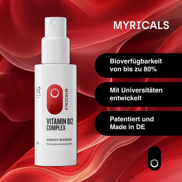Shopapotheke MYRICALS VITAMIN B12 COMPLEX - ENERGY BOOSTER