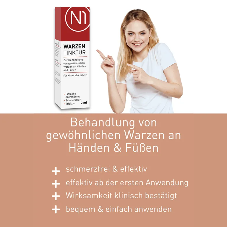Shopapotheke N1 Anti Warzen Tinktur – Schnell & Effektiv Ab Der Ersten Anwendung
