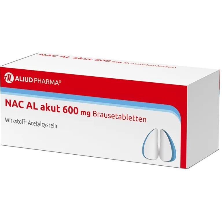 Shopapotheke NAC AL Akut 600 Mg Brausetabletten Zur Erleichterung Des Abhustens Bei Erkältungsbedingter Bronchitis (Schleimlöser)