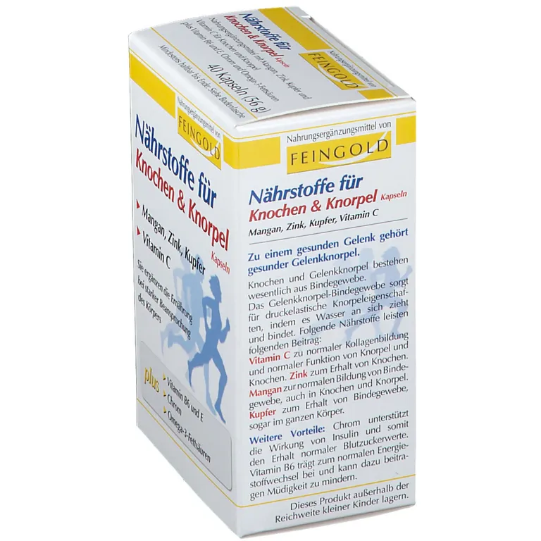 Shopapotheke Nährstoffe Für Knochen Und Knorpel Feingold