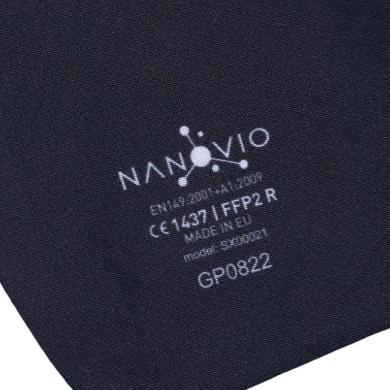 Shopapotheke Nanovio FFP2 Maske Wiederverwendbar I Black I Nano Maske Aus Europa