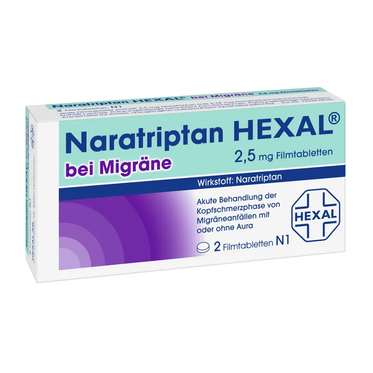 Shopapotheke Naratriptan HEXAL® Bei Migräne 2 5 Mg