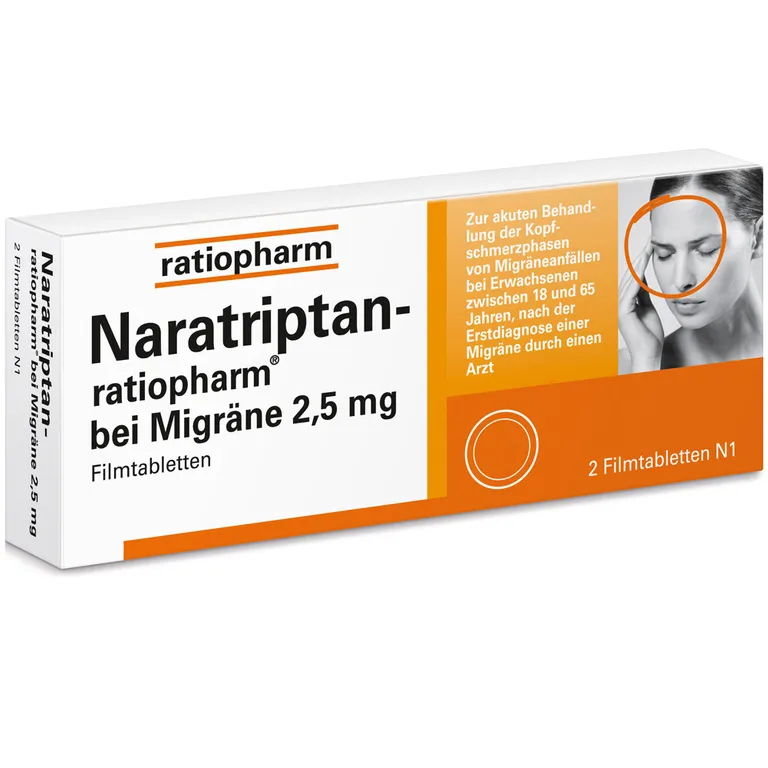 shopapotheke Naratriptan-ratiopharm® bei Migräne 2 5 mg