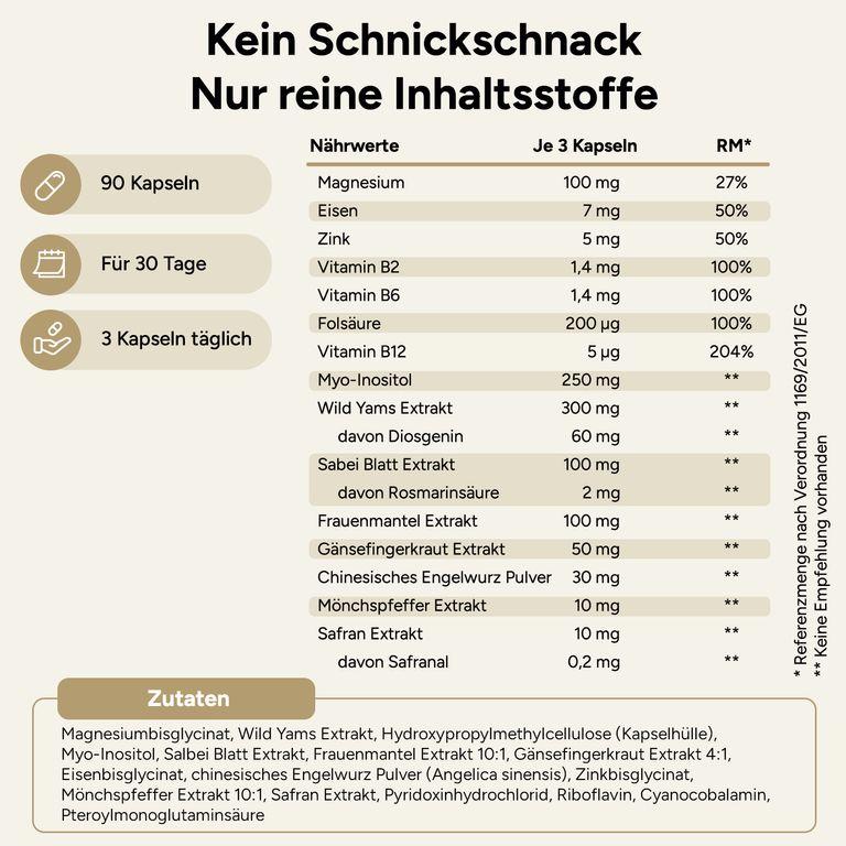 Shopapotheke NAROVITAL® Hormon Balance - Frauen Komplex - Kapseln Mit Mönchspfeffer