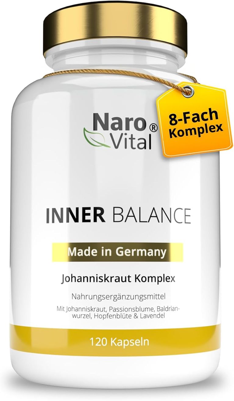 shopapotheke NAROVITAL® Inner Balance - Johanniskraut Komplex Kapseln - Für Psyche & Nerven