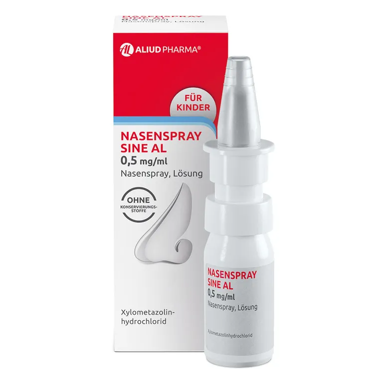 shopapotheke Nasenspray sine AL 0 5 mg / ml bei Schnupfen