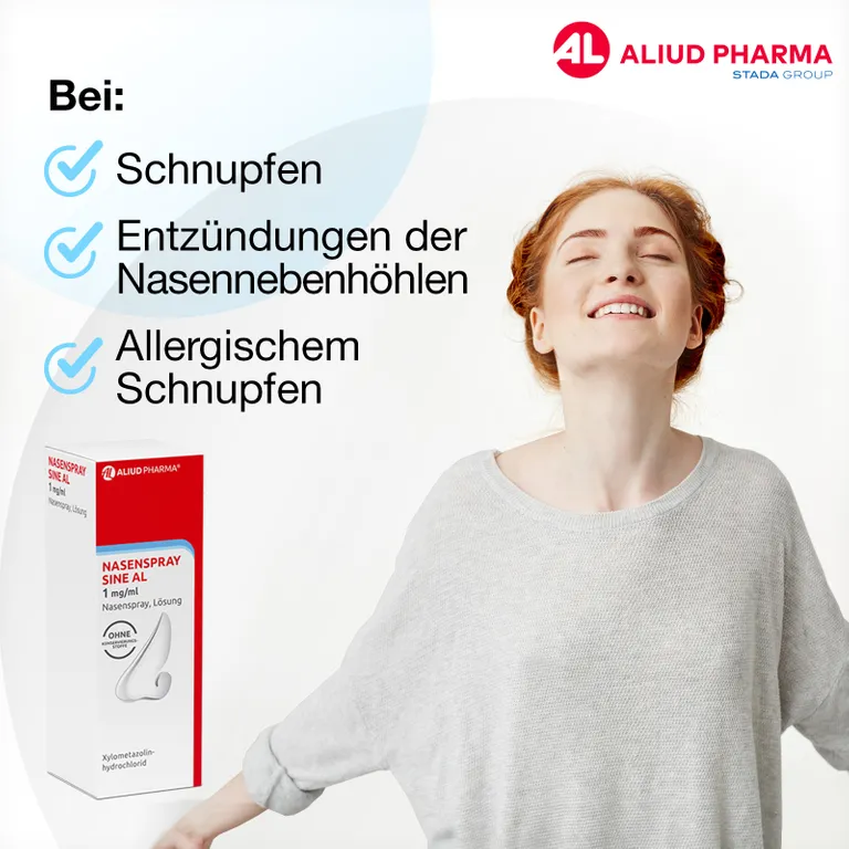Shopapotheke Nasenspray Sine AL 1 Mg / Ml Bei Schnupfen