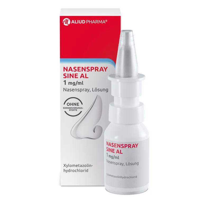 shopapotheke Nasenspray sine AL 1 mg / ml bei Schnupfen