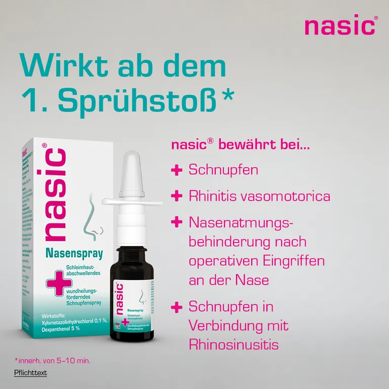 Shopapotheke Nasic® Nasenspray Set - Jetzt 10% Mit Dem Code Klosterfrau2025 Sparen*