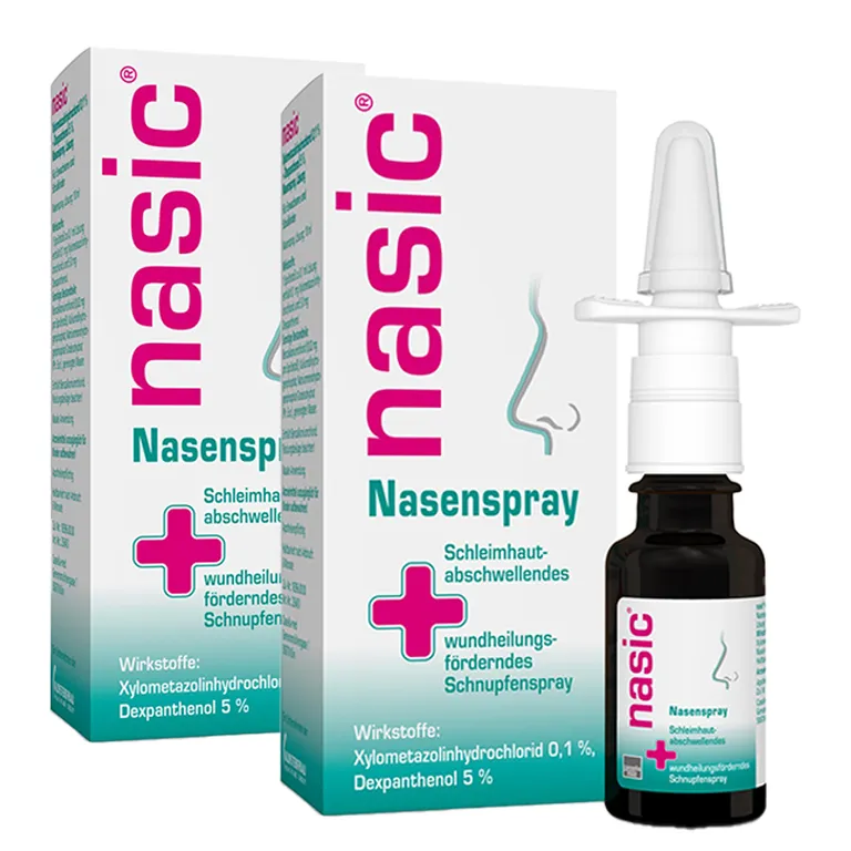 shopapotheke nasic® Nasenspray Set - Jetzt 10% mit dem Code klosterfrau2025 sparen*