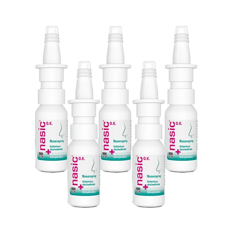 shopapotheke nasic® O.K. Nasenspray - Jetzt 10% mit dem Code klosterfrau2025 sparen*