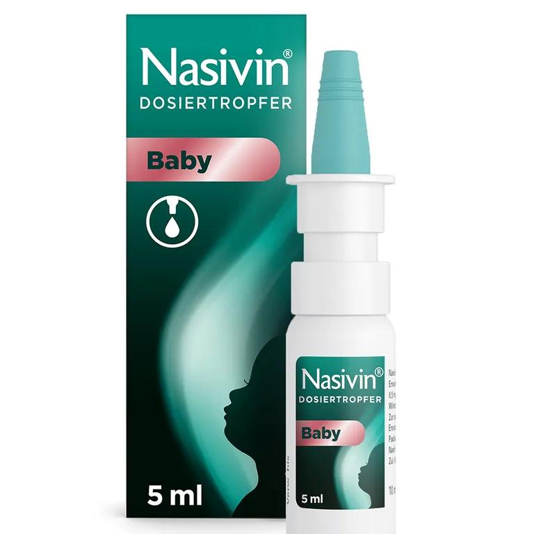 shopapotheke Nasivin® Dosiertropfer Baby befreit langanhaltend verstopfte Nasen