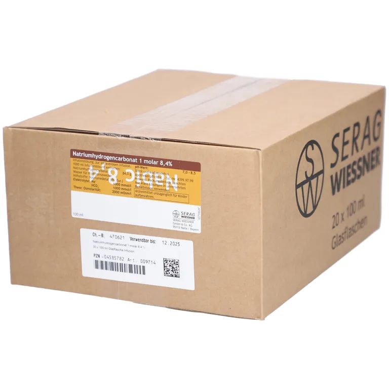 shopapotheke Natriumhydrogencarbonat 8 4% 1 mol Glas