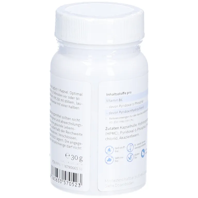 Shopapotheke NatuGena Vitamin B6 – Hochbioverfügbares Pyridoxal-5-Phosphat