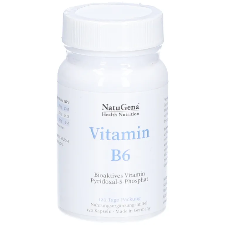 Shopapotheke NatuGena Vitamin B6 – Hochbioverfügbares Pyridoxal-5-Phosphat