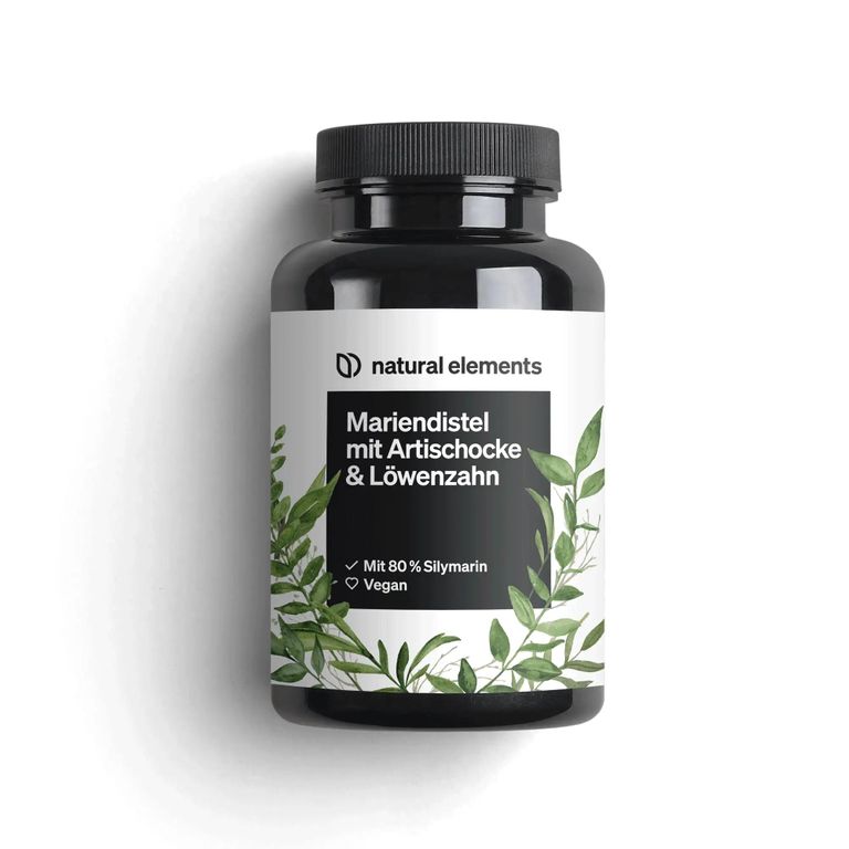 shopapotheke natural elements Mariendistel mit Artischocke & Löwenzahn