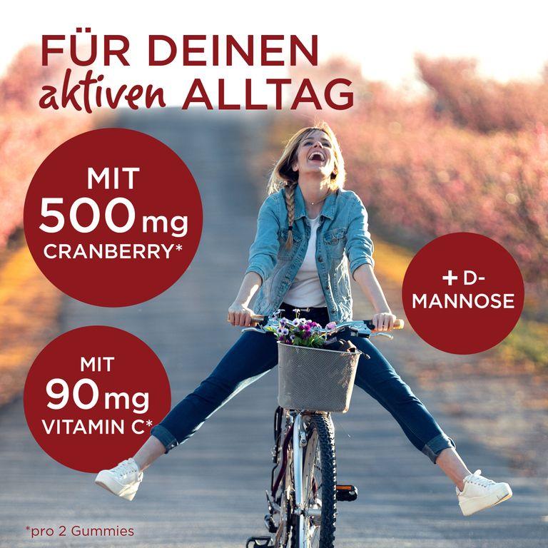 Shopapotheke Nature's Way Cranberry Komplex Gummies - Mit Vitamin C & D-Mannose - Immunsystem Stärken Mit Vit. C