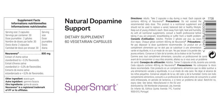 Shopapotheke Natürliche Dopamin-Unterstützung - SuperSmart