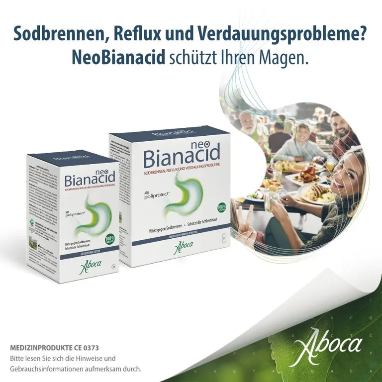 Shopapotheke NeoBianacid Lutschtabletten Gegen Sodbrennen Reflux Verdauungsprobleme Minzgeschmack
