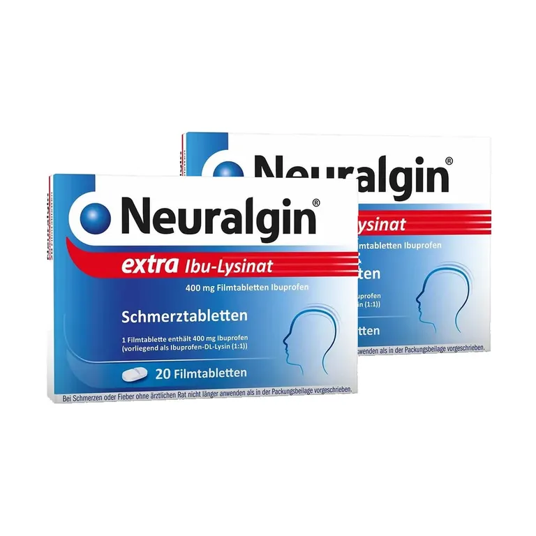 shopapotheke Neuralgin® extra Ibu Lysinat Filmtabletten