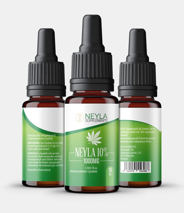 Shopapotheke Neyla Cosmetics - Vollspektrum CBD Öl 10%