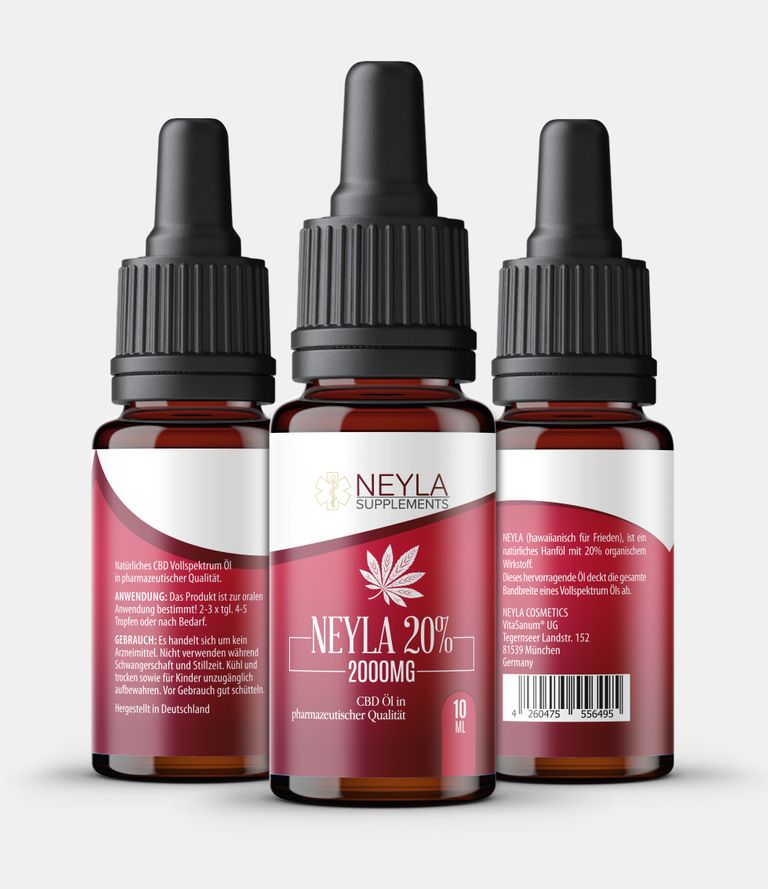 Shopapotheke Neyla Cosmetics - Vollspektrum CBD Öl 20%