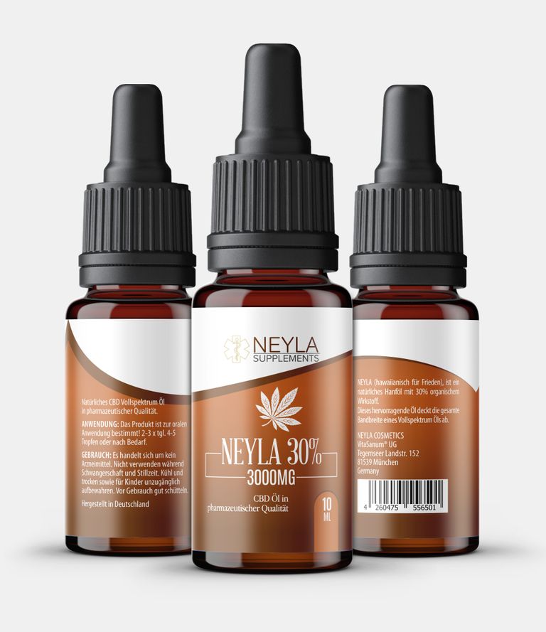Shopapotheke Neyla Cosmetics - Vollspektrum CBD Öl 30%