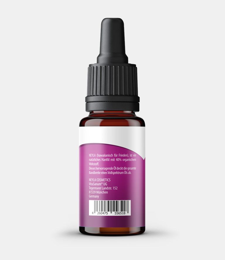 Shopapotheke Neyla Cosmetics - Vollspektrum CBD Öl 40%