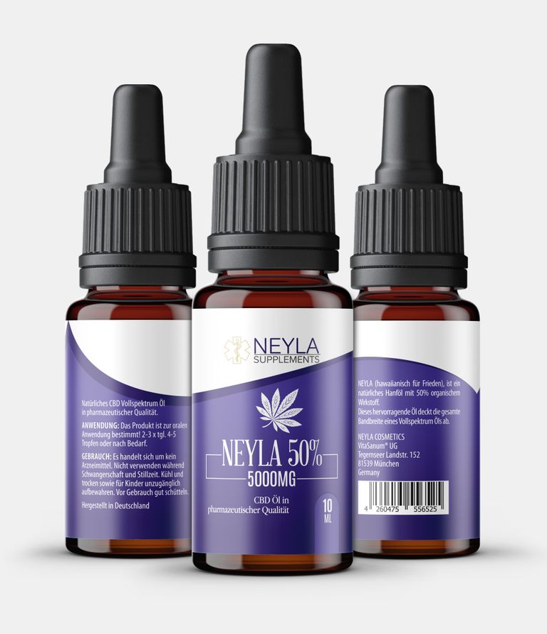 Shopapotheke Neyla Cosmetics - Vollspektrum CBD Öl 50%