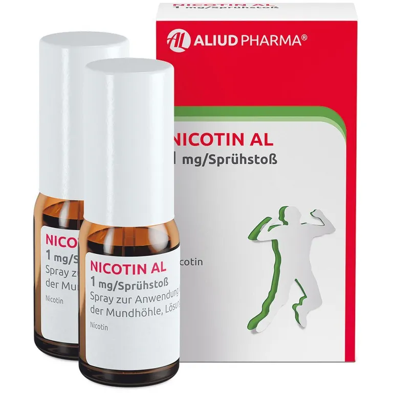 Shopapotheke Nicotin AL 1 Mg / Sprühstoß Zur Rauchentwöhnung