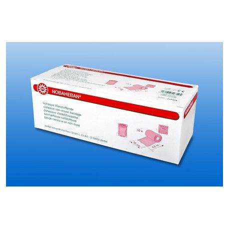shopapotheke NOBA Nobaheban® kohäsive Kompressionsbinde blau 4 5 m x 5 0 cm 10 Stück