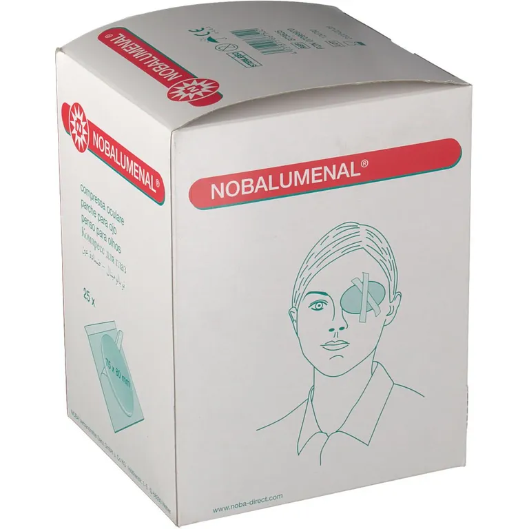 Shopapotheke NOBALUMENAL® Augenkompressen Steril 75 Mm X 80 Mm