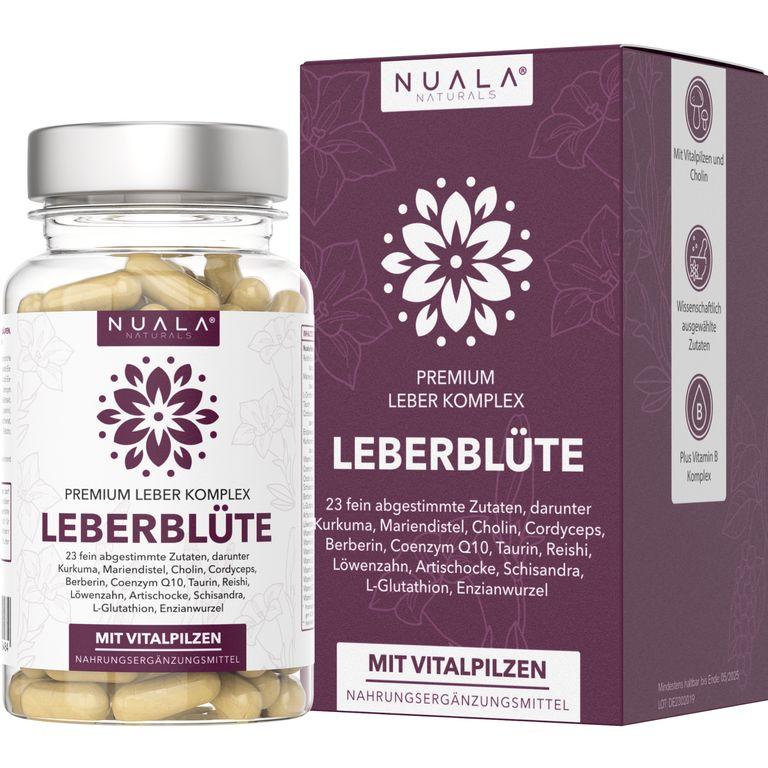 shopapotheke Nuala Naturals® - LEBERBLÜTE 20-Tage Intensivkur mit Cholin zur Unterstützung der Leber*