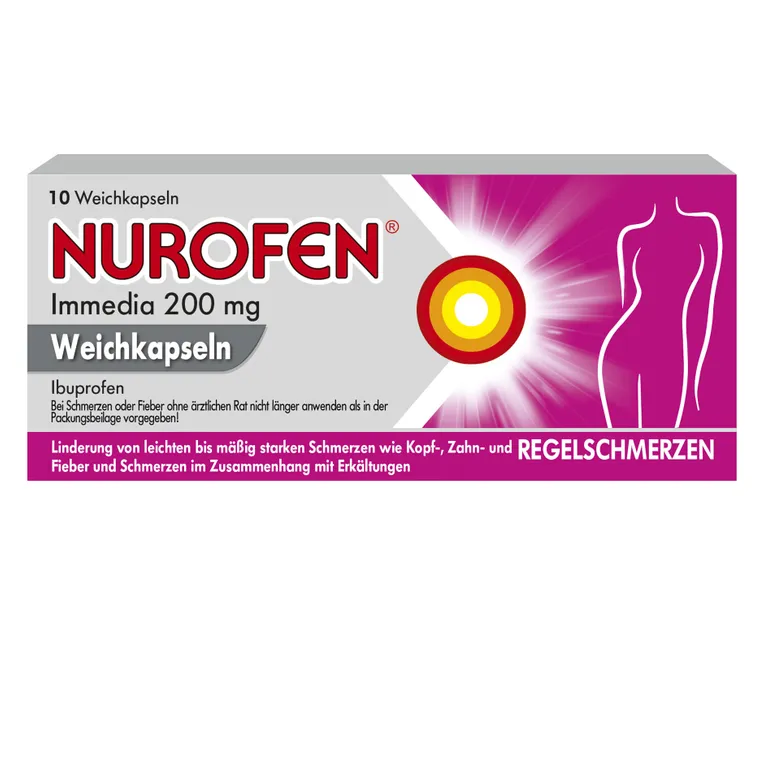 shopapotheke NUROFEN Immedia 200 mg Ibuprofen Weichkapseln