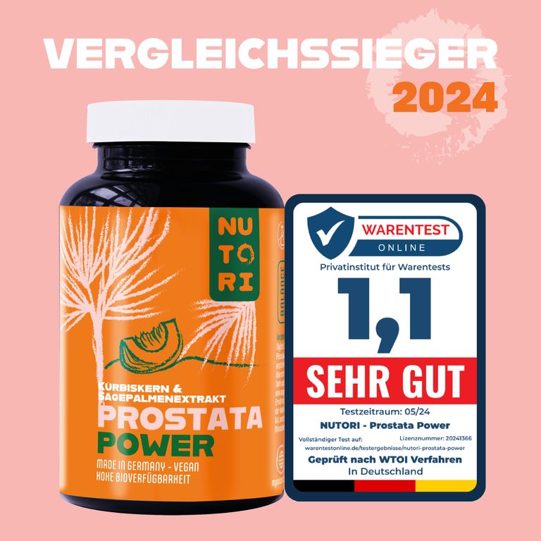 Shopapotheke Nutori - PROSTATA POWER - Für Prostata Und Blasenfunktion