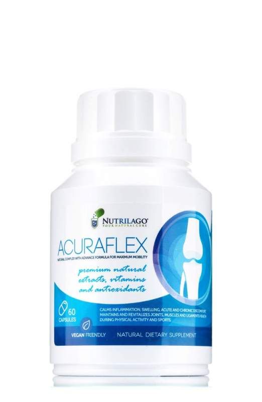 Shopapotheke Nutrilago® ACURAFLEX Kapseln - Nahrungsergänzung Für Gelenke Knorpel Und MEHR BEWEGLICHKEIT