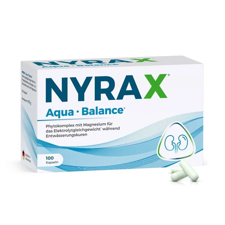shopapotheke NYRAX® Aqua Balance während Entwässerungskuren
