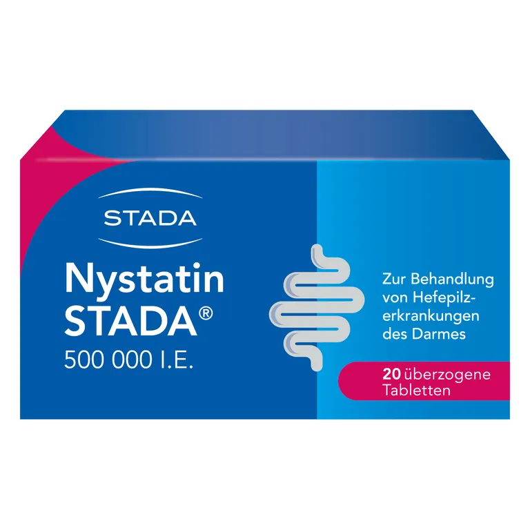 shopapotheke Nystatin STADA® 500.000 I.E. überzogene Tabletten bei Pilzerkrankungen